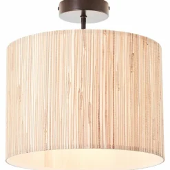 Plafonnier Brilliant Wimea Noir, 1 lumière