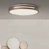Plafonnier Brilliant Woodbury LED Blanc, 1 lumière
