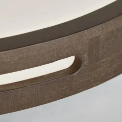 Plafonnier Brilliant Woodbury LED Blanc, 1 lumière