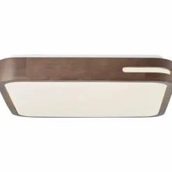 Plafonnier Brilliant Woodbury LED Blanc, 1 lumière