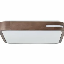 Plafonnier Brilliant Woodbury LED Blanc, 1 lumière