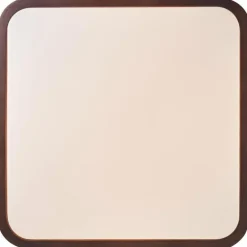 Plafonnier Brilliant Woodbury LED Blanc, 1 lumière