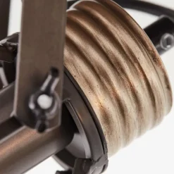 Plafonnier Brilliant-Leuchten Reece Noir, 2 lumières