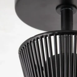 Plafonnier Brilliant-Leuchten Elmont Noir, 1 lumière