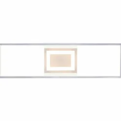 Plafonnier Brilliant-Leuchten Besson LED Blanc, 1 lumière