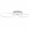 Plafonnier Brilliant-Leuchten Virtus LED Argenté, 1 lumière