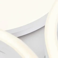 Plafonnier Brilliant-Leuchten Virtus LED Argenté, 1 lumière