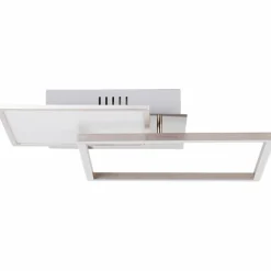 Plafonnier Brilliant-Leuchten Zelia LED Argenté, 1 lumière