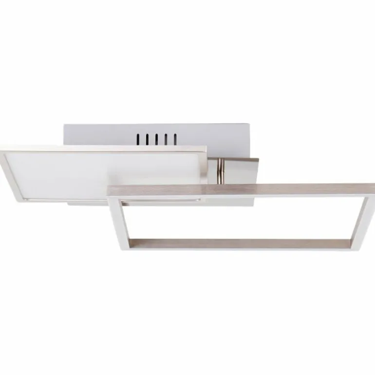 Plafonnier Brilliant-Leuchten Zelia LED Argenté, 1 lumière