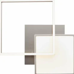 Plafonnier Brilliant-Leuchten Zelia LED Argenté, 1 lumière