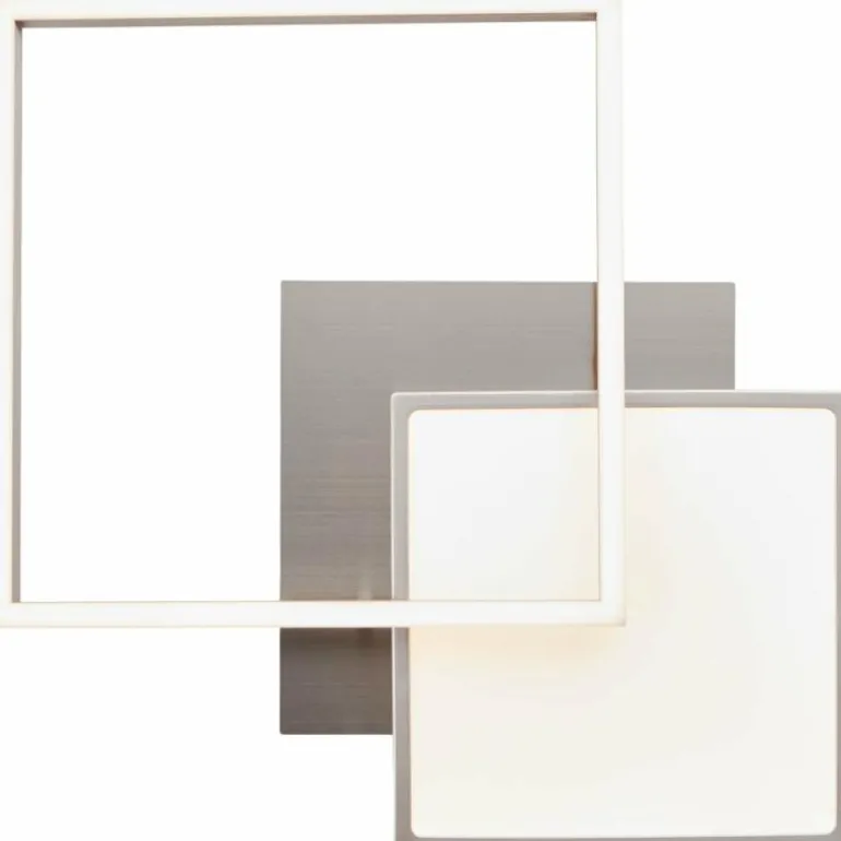 Plafonnier Brilliant-Leuchten Zelia LED Argenté, 1 lumière