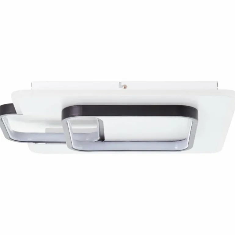 Plafonnier Brilliant-Leuchten Rezia LED Blanc, 1 lumière