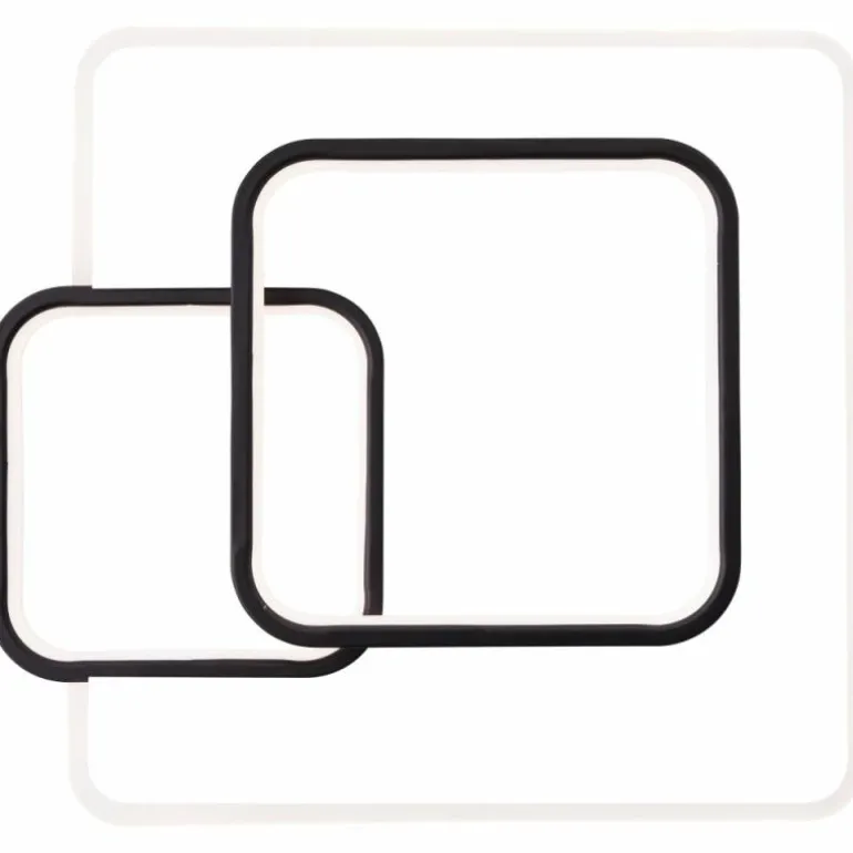 Plafonnier Brilliant-Leuchten Rezia LED Blanc, 1 lumière