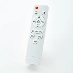 Plafonnier Brillliant Slimline LED Blanc, 1 lumière, Télécommandes