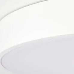 Plafonnier Brillliant Slimline LED Blanc, 1 lumière, Télécommandes
