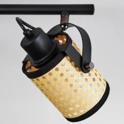 Plafonnier Broekerhaven Noir, 3 lumières