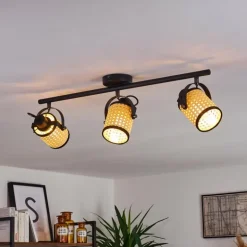 Plafonnier Broekerhaven Noir, 3 lumières