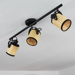 Plafonnier Broekerhaven Noir, 3 lumières