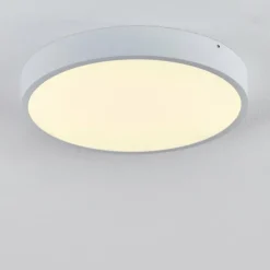 Plafonnier Broglen LED Blanc, 1 lumière