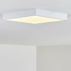 Plafonnier Broglen LED Blanc, 1 lumière