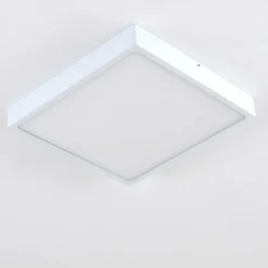 Plafonnier Broglen LED Blanc, 1 lumière