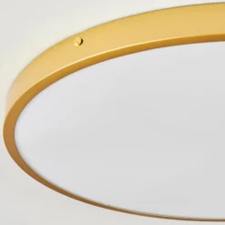 Plafonnier Broglen LED Laiton, 1 lumière