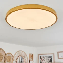 Plafonnier Broglen LED Laiton, 1 lumière