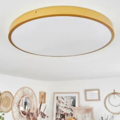 Plafonnier Broglen LED Laiton, 1 lumière