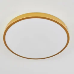 Plafonnier Broglen LED Laiton, 1 lumière