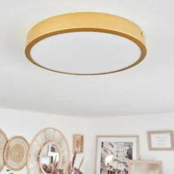 Plafonnier Broglen LED Laiton, 1 lumière