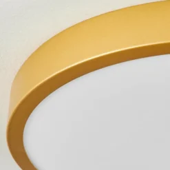 Plafonnier Broglen LED Laiton, 1 lumière