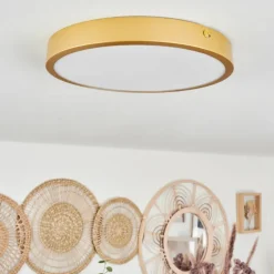 Plafonnier Broglen LED Laiton, 1 lumière