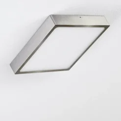 Plafonnier Broglen LED Nickel mat, 1 lumière