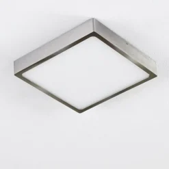 Plafonnier Broglen LED Nickel mat, 1 lumière