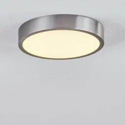 Plafonnier Broglen LED Nickel mat, 1 lumière