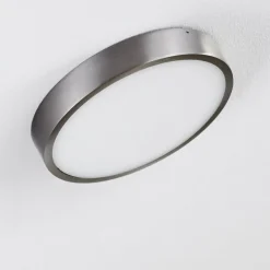 Plafonnier Broglen LED Nickel mat, 1 lumière