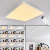 Plafonnier Buenaventura LED Blanc, 1 lumière, Télécommandes