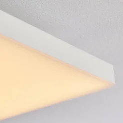 Plafonnier Buenaventura LED Blanc, 1 lumière, Télécommandes