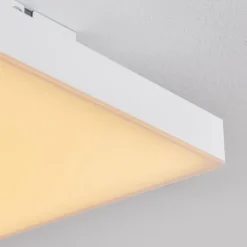 Plafonnier Buenaventura LED Blanc, 1 lumière, Télécommandes