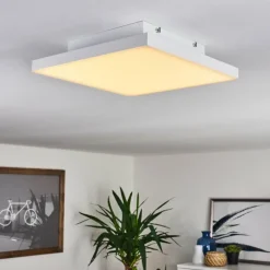 Plafonnier Buenaventura LED Blanc, 1 lumière, Télécommandes