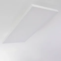 Plafonnier Buenaventura LED Blanc, 1 lumière, Télécommandes, Changeur de couleurs