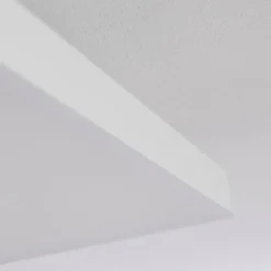 Plafonnier Buenaventura LED Blanc, 1 lumière, Télécommandes, Changeur de couleurs