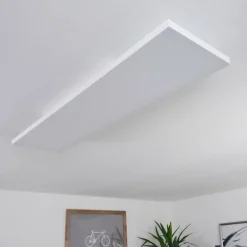 Plafonnier Buenaventura LED Blanc, 1 lumière, Télécommandes, Changeur de couleurs