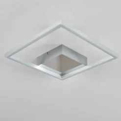 Plafonnier Buren LED Nickel mat, 1 lumière
