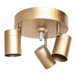 Plafonnier By Rydens Correct Cuivre, 3 lumières