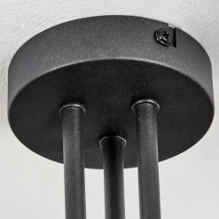 Plafonnier Cabalonga Noir, 3 lumières