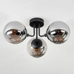 Plafonnier Cabalonga Noir, 3 lumières