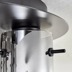 Plafonnier Caimitte Noir, 5 lumières