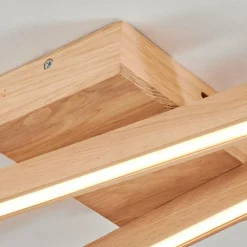 Plafonnier Cajas LED Écru, 2 lumières