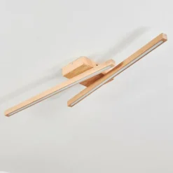 Plafonnier Cajas LED Écru, 2 lumières